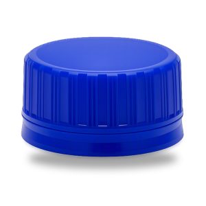 SilverPack Blue plastic bottle cap