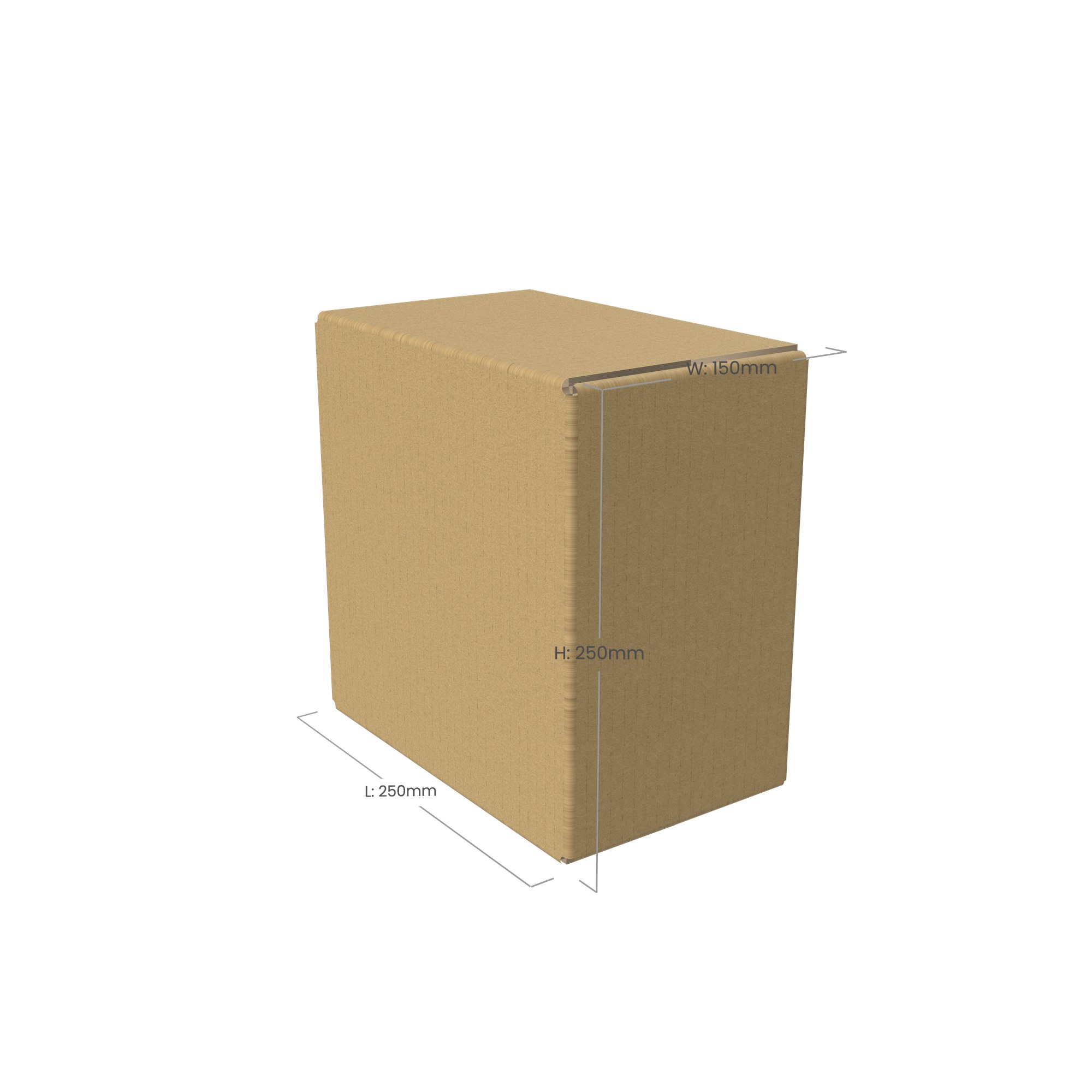 Double Wall Stock Box 3 – 250×150×250mm