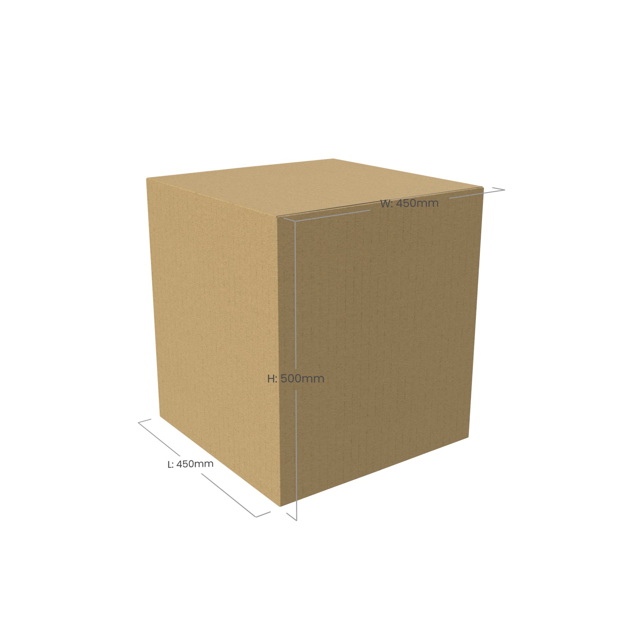 Single Wall Stock Box 7 – 450×450×500mm